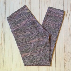 Lululemon High Times Pant 26" Space Dye Camo Tender Violet Black Grape Size 6